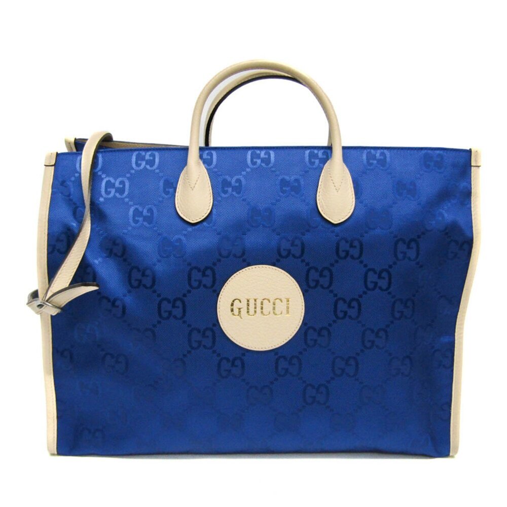 GUCCI Authentic White Leather Shoulder Bag